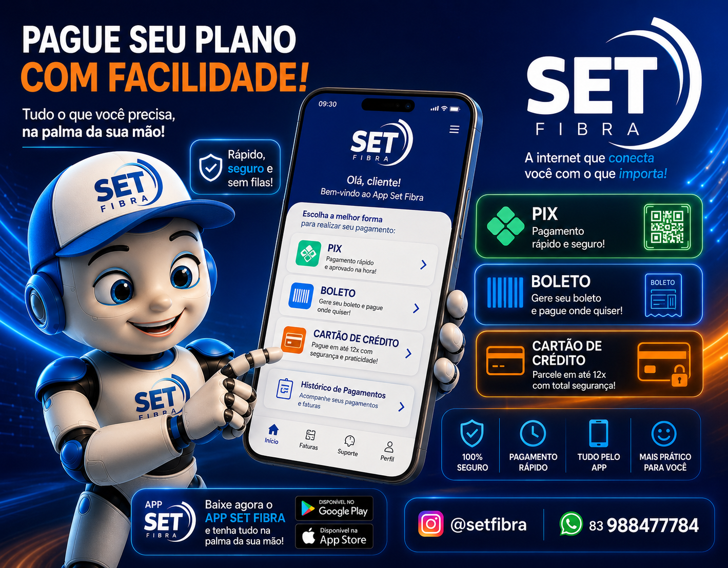 Aplicativo Set Fibra
